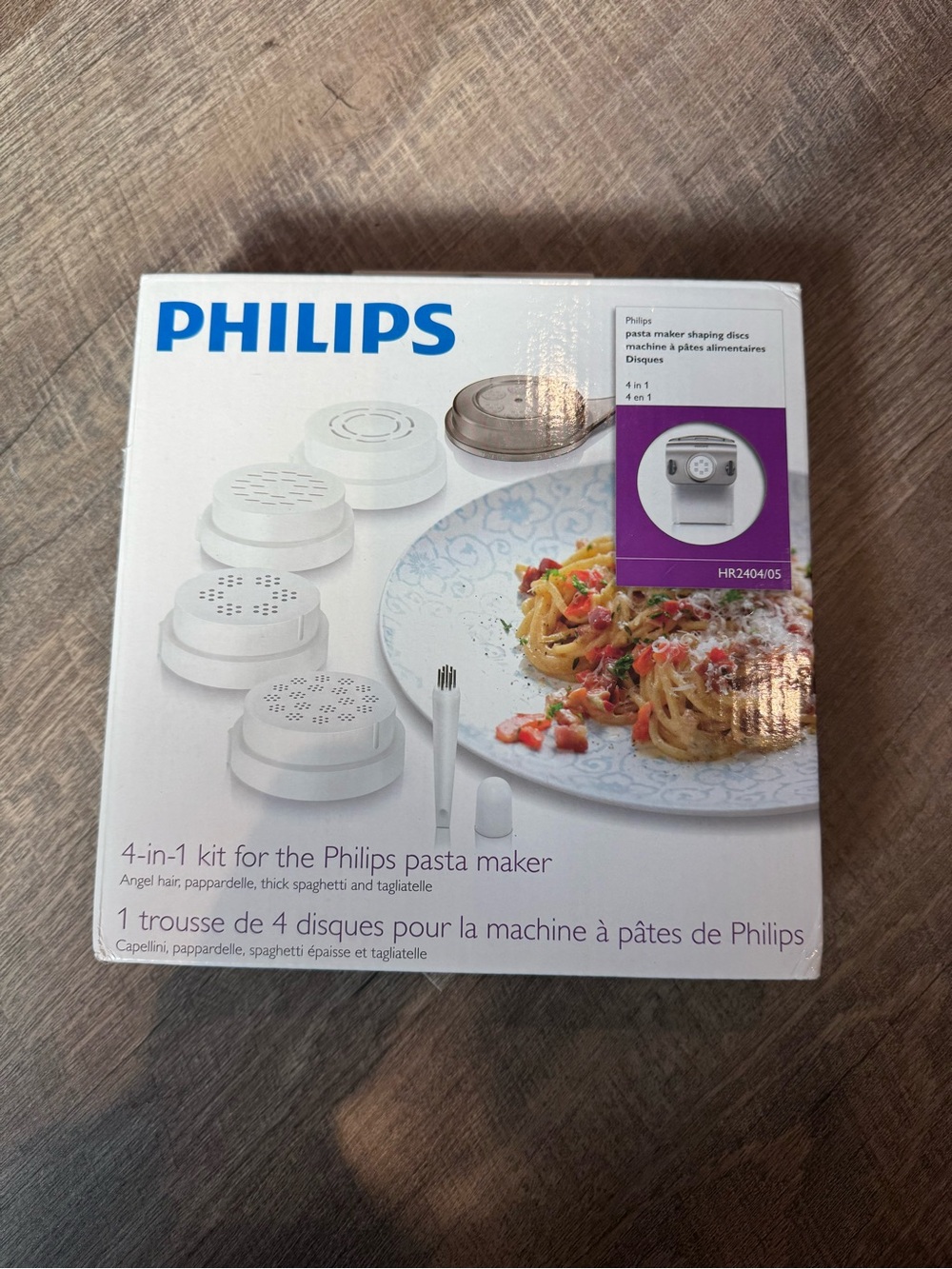 Philips Avance Pasta Maker 4-in-1 Accessory Kit- Open Box/New Unused